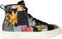 Giuseppe Zanotti Sneakers met patchwork Zwart - Thumbnail 1
