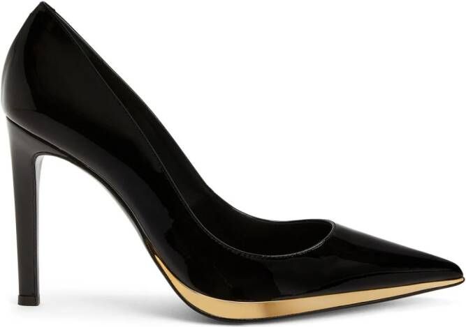Giuseppe Zanotti Pumps met metallic-effect Zwart
