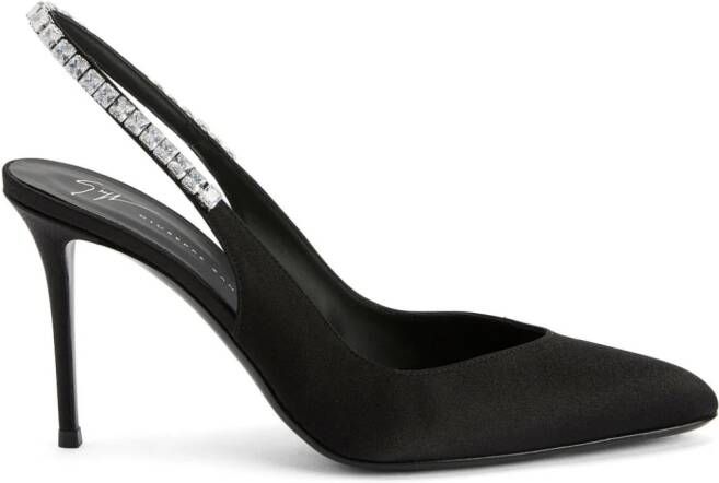 Giuseppe Zanotti Rachyl leren pumps Zwart