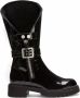 Giuseppe Zanotti Rain lakleren laarzen Zwart - Thumbnail 1