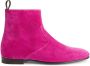 Giuseppe Zanotti Ron suède enkellaarzen Roze - Thumbnail 1