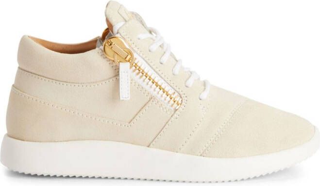 Giuseppe Zanotti Runner high-top sneakers Beige