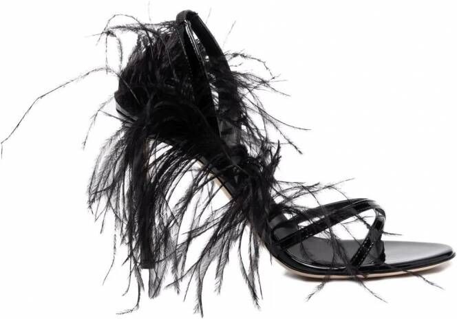 Giuseppe Zanotti Sandalen met hak Zwart