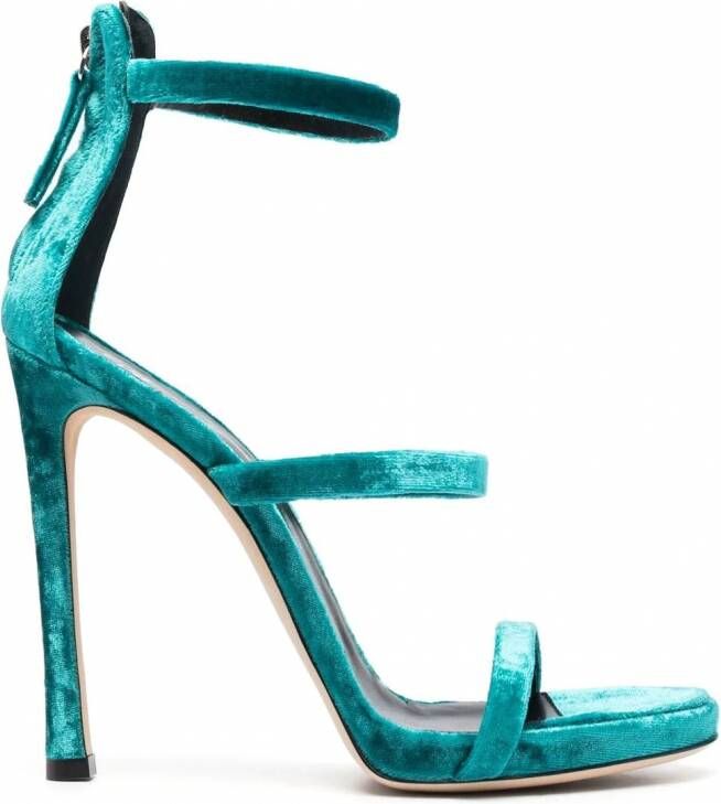 Giuseppe Zanotti Sandalen met open neus Blauw