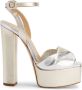 Giuseppe Zanotti Sandalen met plateauzool Zilver - Thumbnail 1