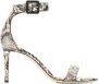 Giuseppe Zanotti Sandalen met slangenleer effect Beige - Thumbnail 1