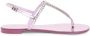 Giuseppe Zanotti Sandalen verfraaid met kristal Roze - Thumbnail 1