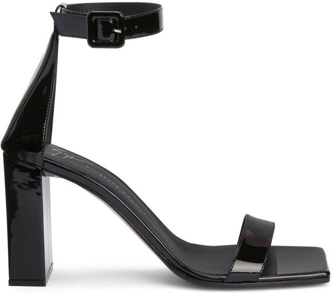 Giuseppe Zanotti Shangay sandalen met gesp Zwart