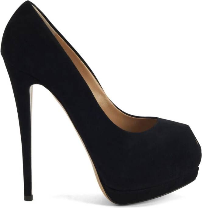 Giuseppe Zanotti Sharon pumps met open neus Zwart