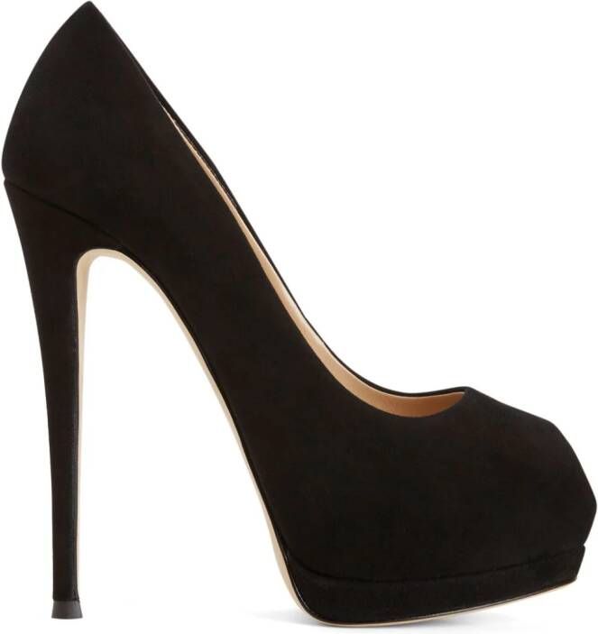 Giuseppe Zanotti Sharon pumps met open neus Zwart