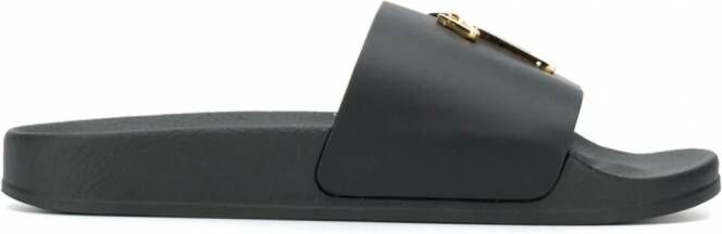 Giuseppe Zanotti Signature slippers Zwart