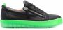 Giuseppe Zanotti Sneakers met contrasterende zool Zwart - Thumbnail 1