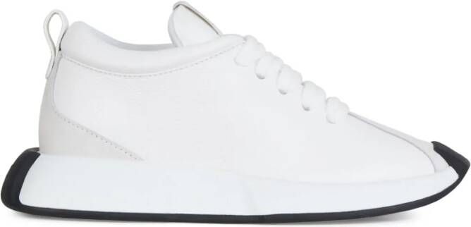 Giuseppe Zanotti Sneakers met plateauzool Wit