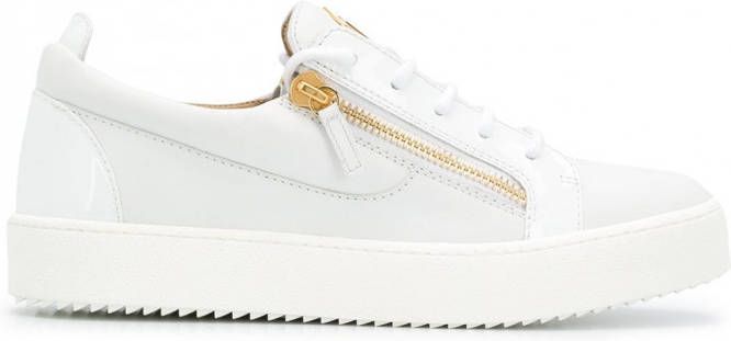 Giuseppe Zanotti Frankie low-top sneakers Wit