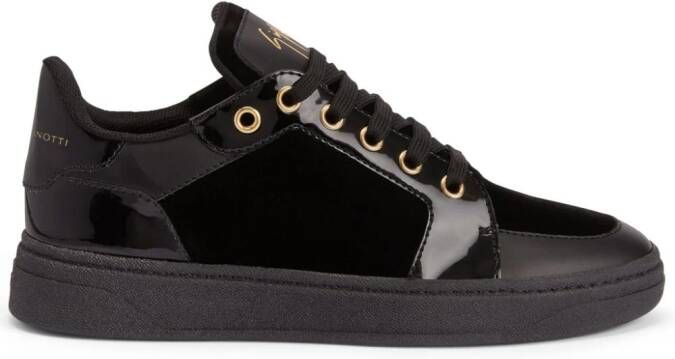 Giuseppe Zanotti Sneakers met ronde neus Zwart