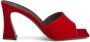 Giuseppe Zanotti Solhene fluwelen sandalen Rood - Thumbnail 1