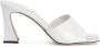 Giuseppe Zanotti 85 mm Solhene leren sandalen Wit - Thumbnail 1