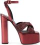 Giuseppe Zanotti Suzy Lee sandalen met plateauzool Rood - Thumbnail 1