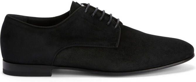 Giuseppe Zanotti Suède loafers Zwart