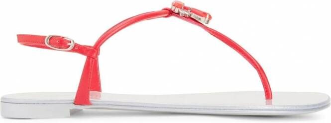 Giuseppe Zanotti Sybella sandalen met T-bandje Roze