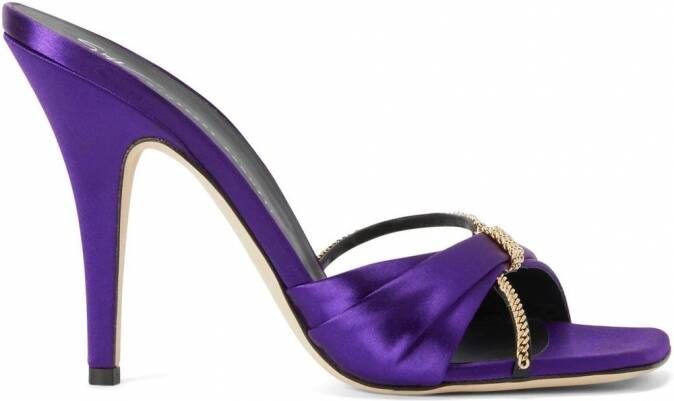 Giuseppe Zanotti Symonne sandalen Paars