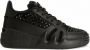 Giuseppe Zanotti Talon sneakers verfraaid met kristallen Zwart - Thumbnail 1