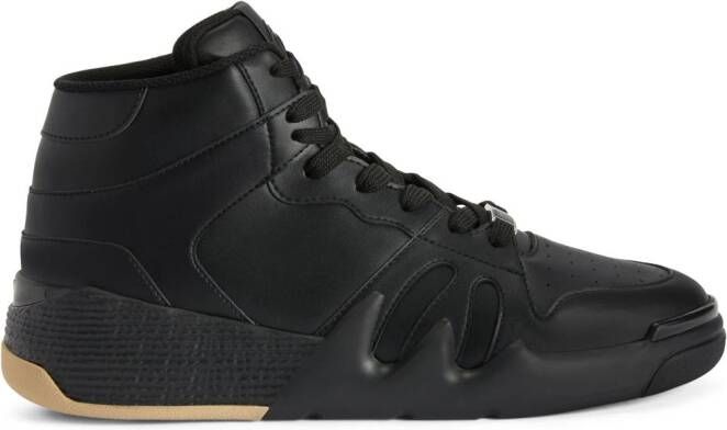 Giuseppe Zanotti Talon geperforeerde sneakers Zwart
