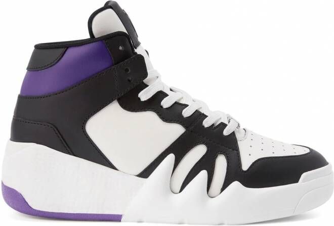 Giuseppe Zanotti Talon high-top sneakers Paars