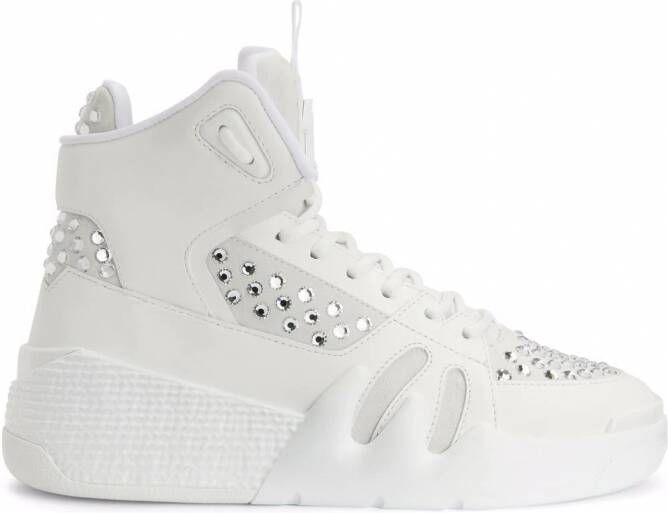 Giuseppe Zanotti Talon high-top sneakers Wit