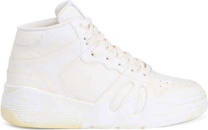 Giuseppe Zanotti Talon high-top sneakers Wit