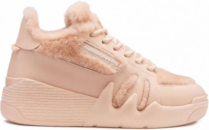 Giuseppe Zanotti Talon lammy sneakers Roze