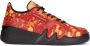 Giuseppe Zanotti Talon leren sneakers Rood - Thumbnail 1
