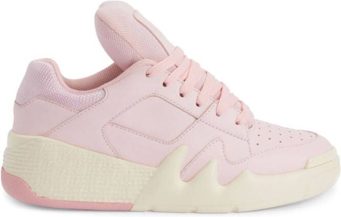 Giuseppe Zanotti Talon leren sneakers Roze