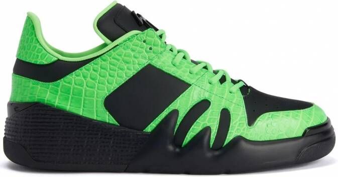 Giuseppe Zanotti Talon low-top sneakers Groen
