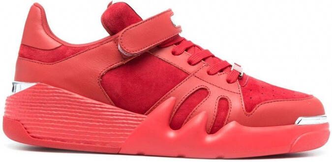 Giuseppe Zanotti Talon low-top sneakers Rood