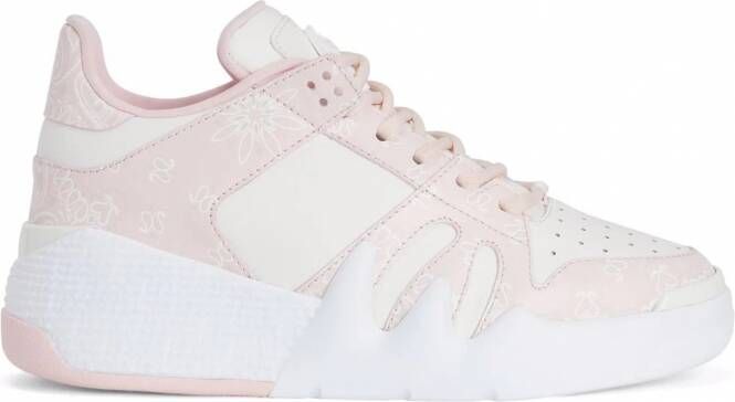 Giuseppe Zanotti Talon low-top sneakers Roze