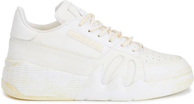 Giuseppe Zanotti Talon low-top sneakers Wit