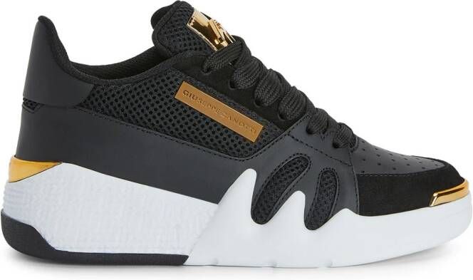 Giuseppe Zanotti Talon mid-top sneakers Zwart