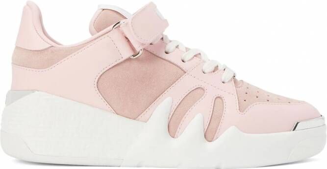 Giuseppe Zanotti Talon sneakers met klittenband Roze