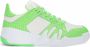 Giuseppe Zanotti Talon sneakers met krokodillenleer-effect Wit - Thumbnail 1
