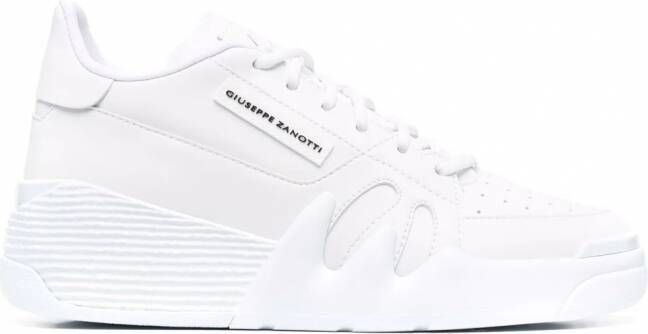 Giuseppe Zanotti Talon sneakers met sleehak Wit