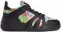 Giuseppe Zanotti Talon sneakers met tie-dye print Zwart - Thumbnail 1