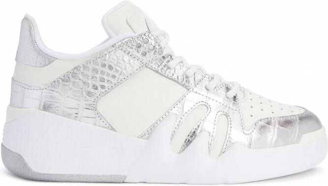 Giuseppe Zanotti Talon sneakers met vlakken Wit