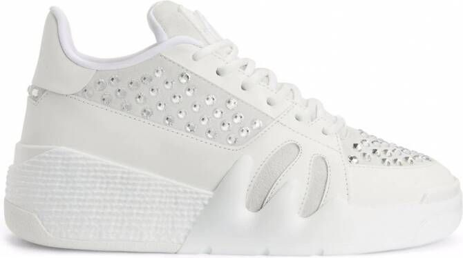 Giuseppe Zanotti Talon sneakers met vlakken Wit
