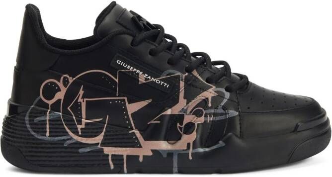 Giuseppe Zanotti Talon sneakers Zwart