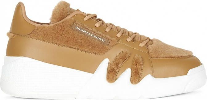 Giuseppe Zanotti Talon Winter low-top sneakers Beige