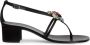 Giuseppe Zanotti Tarassacum sandalen verfraaid met kristallen Zwart - Thumbnail 1