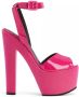 Giuseppe Zanotti Tarifa sandalen met plateauzool Roze - Thumbnail 1