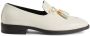 Giuseppe Zanotti Leren loafers Wit - Thumbnail 1