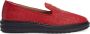 Giuseppe Zanotti Tim leren loafers Rood - Thumbnail 1